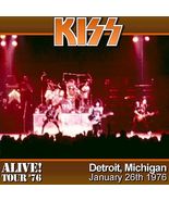 Kiss - Cobo Hall Detroit January 26th 1976 DVD - Night Two - £13.29 GBP