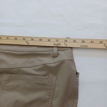 Lululemon Stretch High Rise Women’s Beige/Khaki Pants Measured (37×31) FLAWS image 11