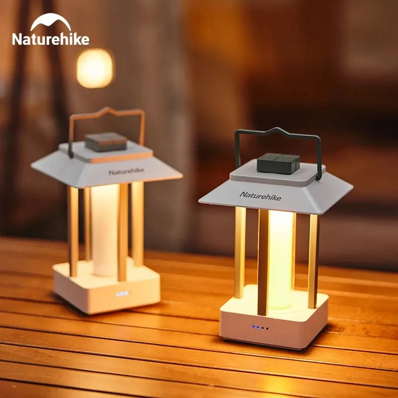 Naturehike Atmosphere Light Waterproof Portable Hanging Led Lights 160h High - £31.51 GBP