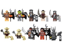 He lord of the rings sauron lurtz uruk hai orcs goblins minifigures set lego compatible thumb200