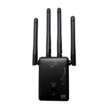 Victony Wireless WiFi Extender Signal Booster Amplifier Dual Band Repeater Black - £14.14 GBP
