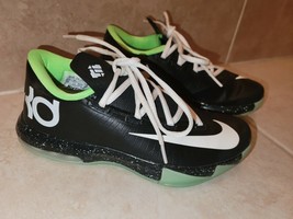 Nike Id Kd Vi Zoom Gs Size 5Y Glow In The Dark! - £111.88 GBP