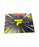 NEW 1 Dozen Top Flite XL Distance Gloss Yellow Golf Balls TF24XLDIST12YLW - $471.03 MXN