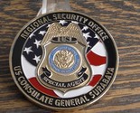 DOS DSS Diplomatic Security Service US Consulate Surabaya Challenge Coin... - $64.34