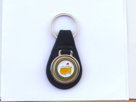 The Masters FOB  Genuine Leather Solid Green Ball Marker Key Chain Buy Now - $21.63