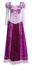 ZYHCOS Adult/Child Girls&#39; Princess Fairy Tales Gown Costume Cosplay Purple Dress - $58.79