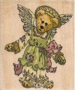 The Guardian Angel Boyds Collection Wood Mounted Rubber Stamp (H21147) - £8.76 GBP