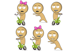 Scooter clipart, Speed clipart, Characters clipart, Comics clipart, Char... - £3.14 GBP