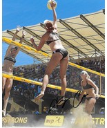 Kelly Clase USA Olympic Volleyball Player Autographed 8x10 photo COA w/P... - $64.34