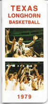 1979 TEXAS LONGHORNS BASKETBALL Media Guide - Coach Abe Lemons, Johnny M... - $30.77 CAD