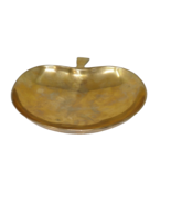 Solid Brass Apple Trinket Candy Dish - $17.54 CAD