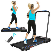 2 in 1 Folding Treadmill for Home 2.5 HP, Installation-Free Foldable Treadmill - £202.89 GBP