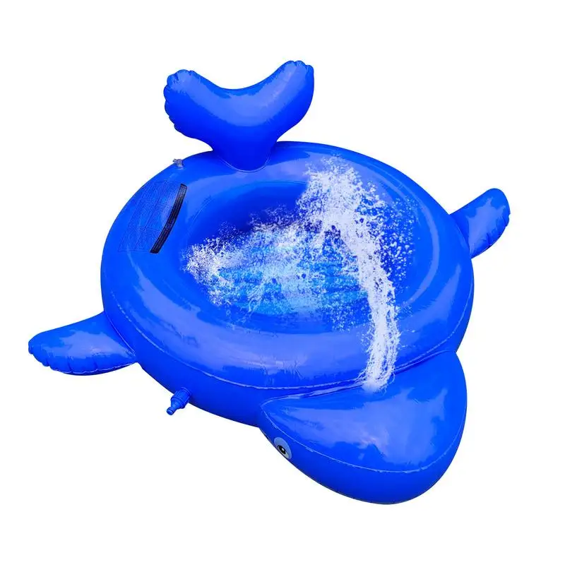 Kids Inflatable Whale Water Jet Mat Summer Pool Floating Toys Children Baby - £33.12 GBP+