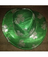 St. Patricks Day Sequin Clover Cowboy Hat - $142.77 MXN