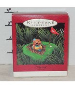 1996 Hallmark Keepsake Ornament I Dig Golf MIB - £11.35 GBP