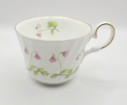 Heirloom Fine Bone China Pink Floral Tea Cup Made in England Replacement - $9.95