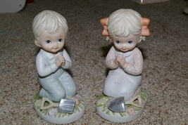Homco Gardening Boy &amp; Girl Figurines 1452 Home Interiors &amp; Gifts - $16.00