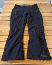 Columbia Men’s Omniheat Winter Waterproof snow Pants size M Black Sf8 - £29.51 GBP