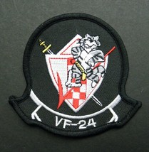 US NAVY VF-24 FIGHTING RENEGADES TOMCAT BABY EMBROIDERED PATCH 3.2 INCHES - $5.36