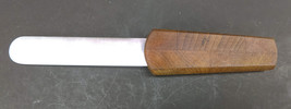 Vintage Dansk Designs Denmark Teak Handle 8&quot; Cheese Stainless Steel Knife - £11.18 GBP