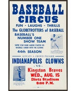 INDIANAPOLIS CLOWNS KINGSTON BRAVES 8X10 PHOTO BASEBALL POSTER PICTURE NEGRO LG - £3.97 GBP