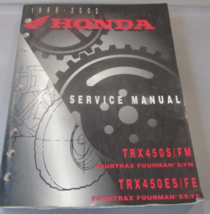 1998 2002 Honda TRX450S / Fm / Fe Trax Atelier Service Réparation Manuel... - £79.00 GBP