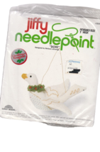 Jiffy Needlepoint Dove 3&quot; High Christmas Ornament 5047 - £4.76 GBP