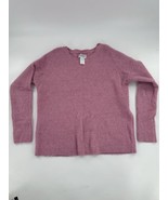 American Eagle Womens Sweater Pink Knit Long Sleeve Crew Neck Pullover S... - $17.94 CAD