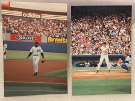 2 Photographs of NY Yankees 1996 Paul O'Neill, Charlie Hayes &amp; Derek Jet... - $7.99