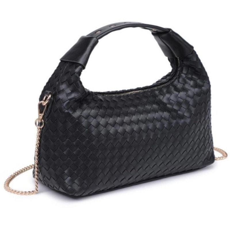 Ripley Woven Crossbody Black