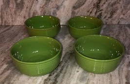 Royal Norfolk 6 1/2&quot; Bowls Soup Cereal Set Of 4 Lime Green(New)SHIPS N 2... - £47.50 GBP