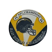 VTG 1994 NFL San Diego Chargers AFC 1994 Champions Pin Bolt Helmet 2.5&quot; ... - $111.93 MXN