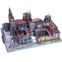 3D metal Puzzle Cathedral Model Building Kit - £40.76 GBP