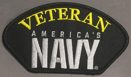 Veteran America&#39;s Navy hat patch - $4.99