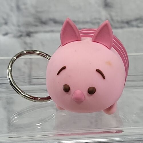 Disney Winnie The Pooh Piglet Tsum Tsum Keychain Vinyl Figural Key Ring - $4.94