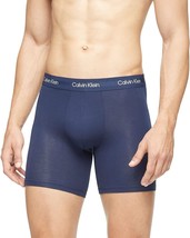 Calvin Klein Men&#39;s Ultra Soft Modern Modal Boxer Brief, Blue Shadow, Small - £24.10 GBP