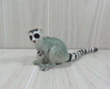 AAA small Mom baby lemur figure toy pvc plastic - $7.27