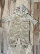 Nike Unisex Bear Fuzzy Zip Up Suit 3 Months NWOT - $18.69