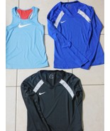 TOP SHIRT Womens Lot 3 NIKE Dri Fit/Pro Jersey/Tank Sz S Preowned (tld) - $49.99