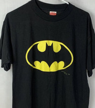Vintage Batman T Shirt 1989 Promo Tee DC Comics  Single Stitch Large USA 80s - £31.96 GBP