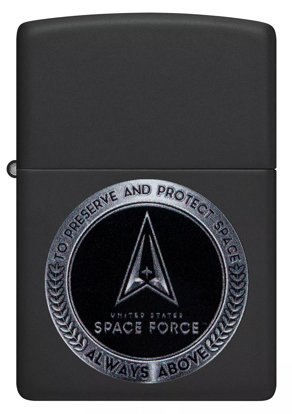 Zippo Lighter - U.S. Space Force™ Design Black Matte  - 855803 - $43.05 CAD