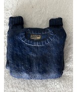 Small Collectible Covered Blue Denim Covered Jewelry/Favorites Box - £35.05 GBP