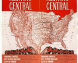 Illinois Central Railroad Condensed Time Tables April 1965 Main Line Mid... - $13.86