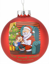 Tree Buddees You Want What?! Funny Kids Glass Christmas Ornament Santa C... - $8.00