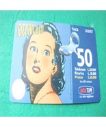 Scheda telefonica ricaricad tim diana palmer 50000 lire - $402.18 MXN