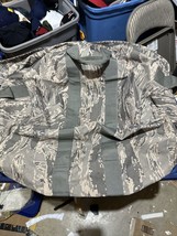 USAF Air Force Flyers Kit Bag ABU Tiger Stripe Camo Large Duffel - $34.64