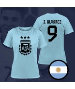 Argentina Alvarez Champions 3 Stars FIFA World Cup Qatar 2022 Light Blue... - $41.01 CAD+