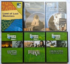 6 Discovery Channel Shows DVD Sets 2 New Egypt Dragons Trade Center etc - $19.79