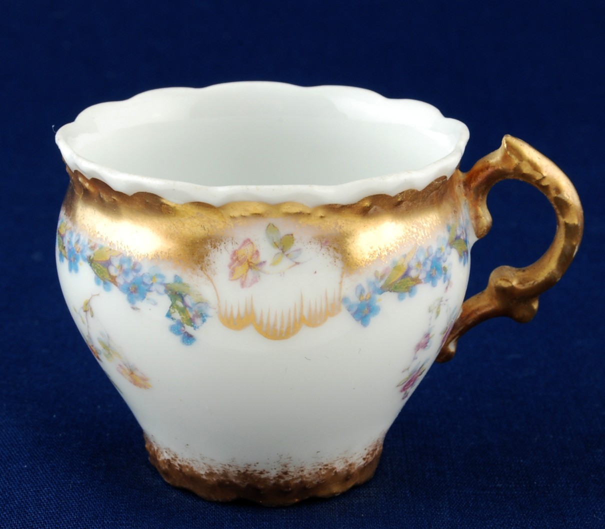 France Depose Limoges Demitasse Cup Antique Hand Painted Item image 2