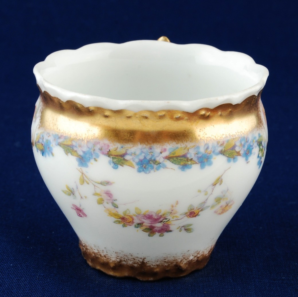 France Depose Limoges Demitasse Cup Antique Hand Painted Item image 4